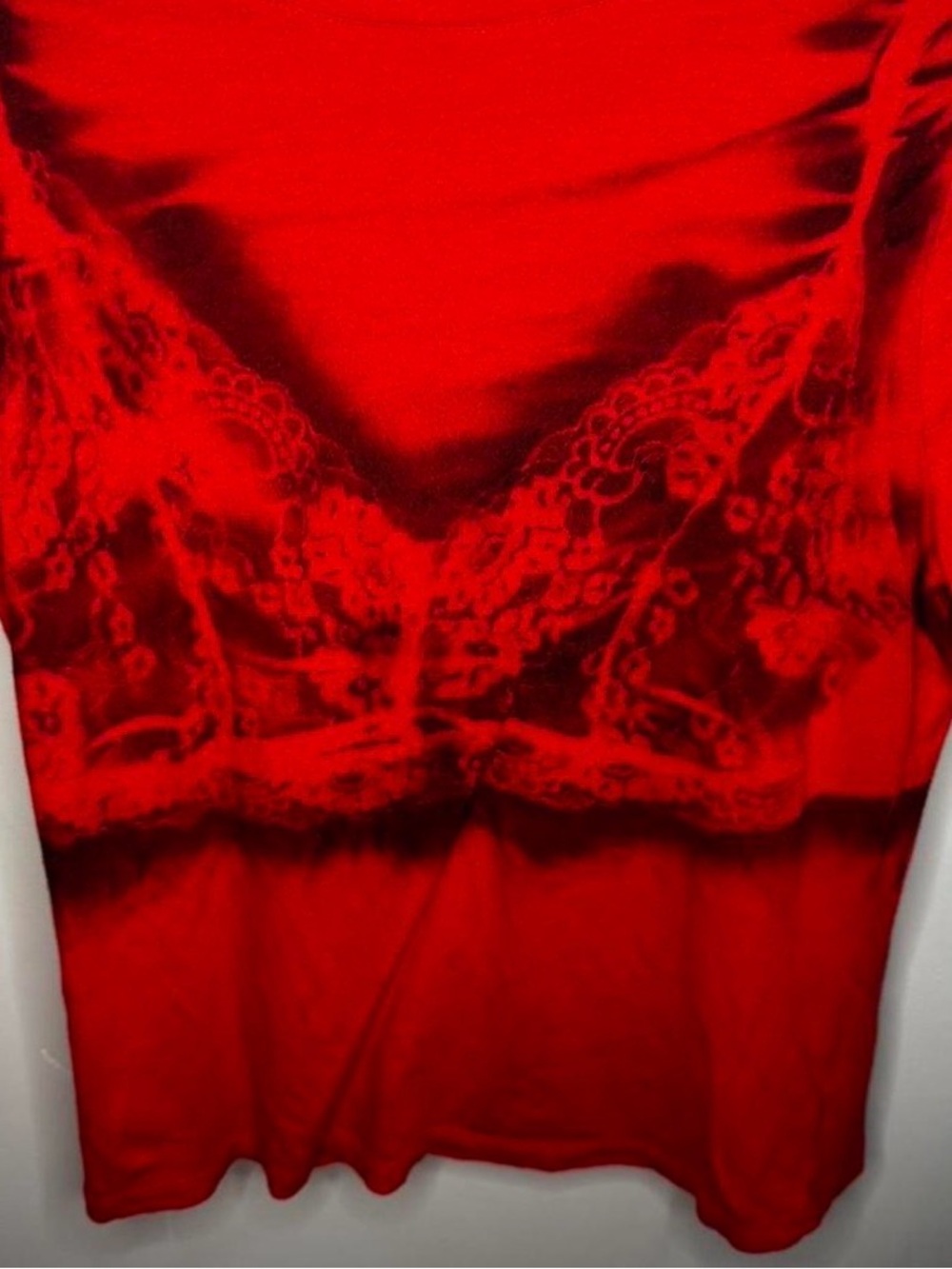 Red Lace-Trim Camisole - Women Intimates